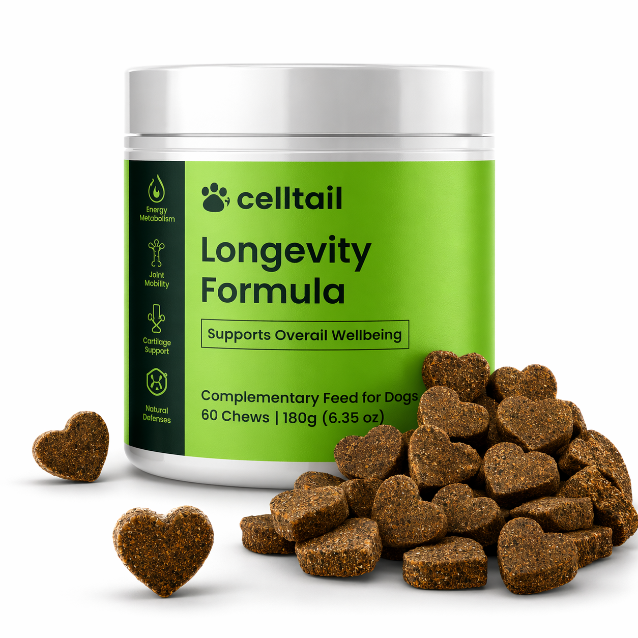 Longevity Complex Soft Chews – Joint, Gut & Immune Support for Dogs